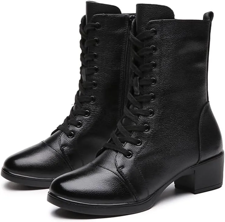 Women's Jazz Shoes Fashion Winter Warm Dancing Sneakers Ladies High Top Split Sole Modern Dance Shoes