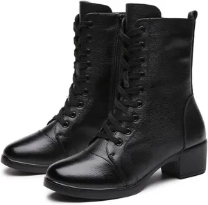 Women's Jazz Shoes Fashion Winter Warm Dancing Sneakers Ladies High Top Split Sole Modern Dance Shoes
