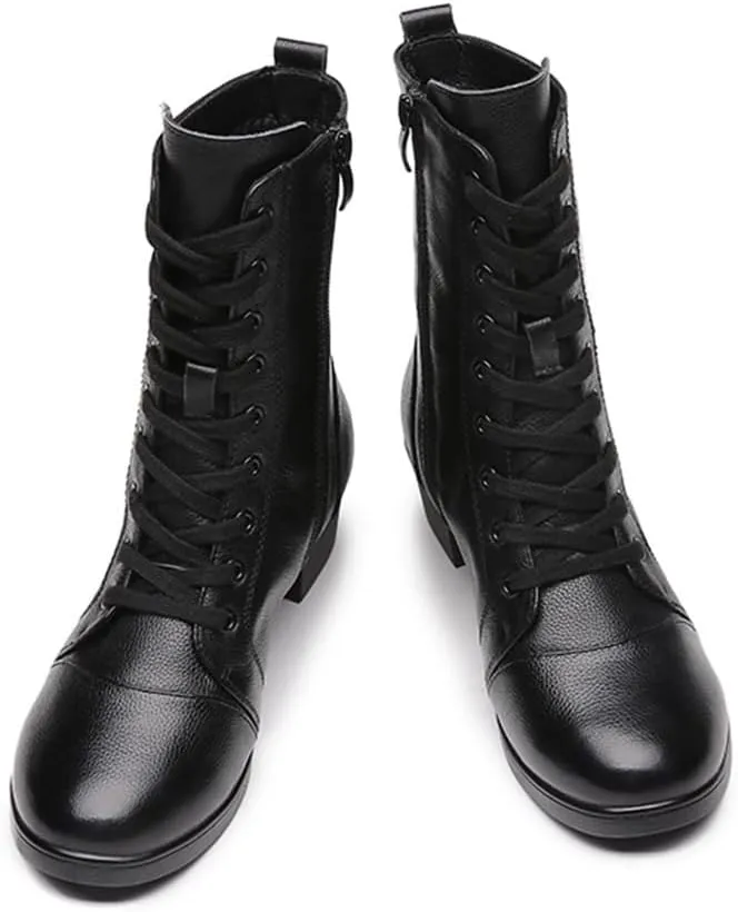 Women's Jazz Shoes Fashion Winter Warm Dancing Sneakers Ladies High Top Split Sole Modern Dance Shoes