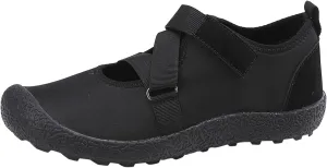 Women's Slip on Walking Shoes Comfy Knitted Non Slip Vintage Wide Running Shoes Breathable Gym Workout Shoes Lightweight Sneakers Indoor Outdoor