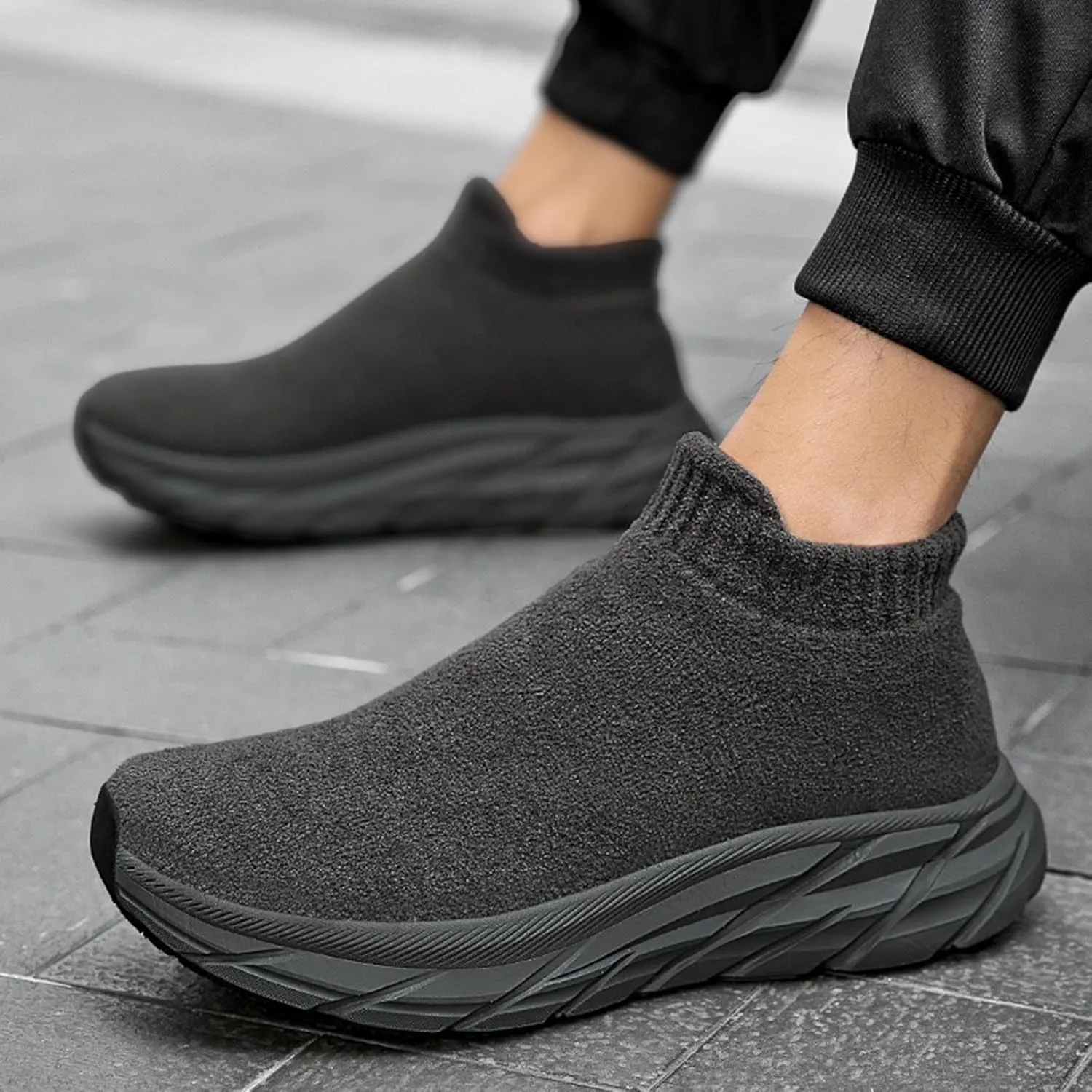 Women's Slip on Walking Shoes Non Slip Memory Foam Running Shoes Wide Width Breathable Gym Workout Shoes Lightweight Sneakers Indoor Outdoor