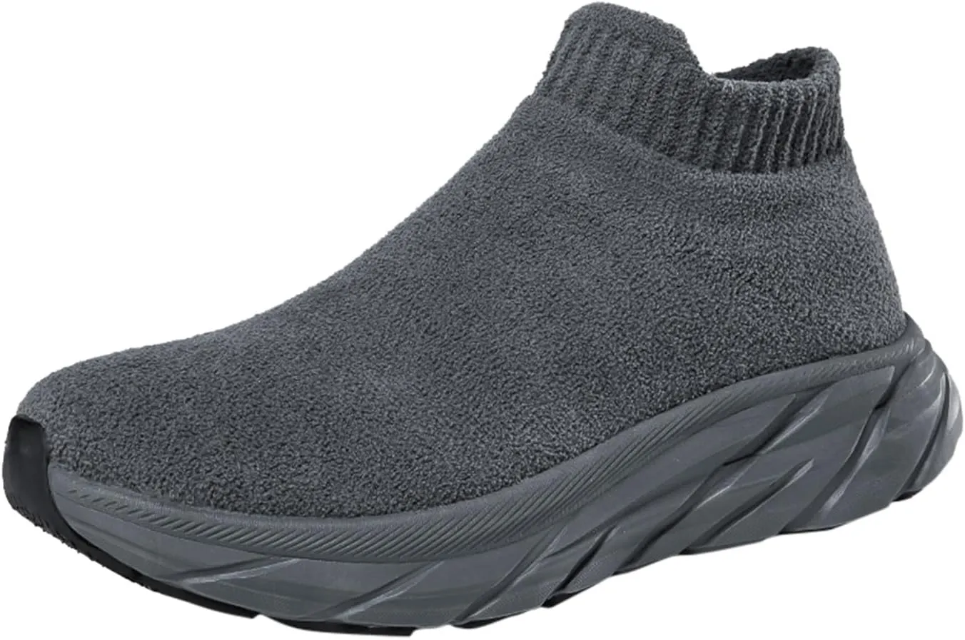 Women's Slip on Walking Shoes Non Slip Memory Foam Running Shoes Wide Width Breathable Gym Workout Shoes Lightweight Sneakers Indoor Outdoor