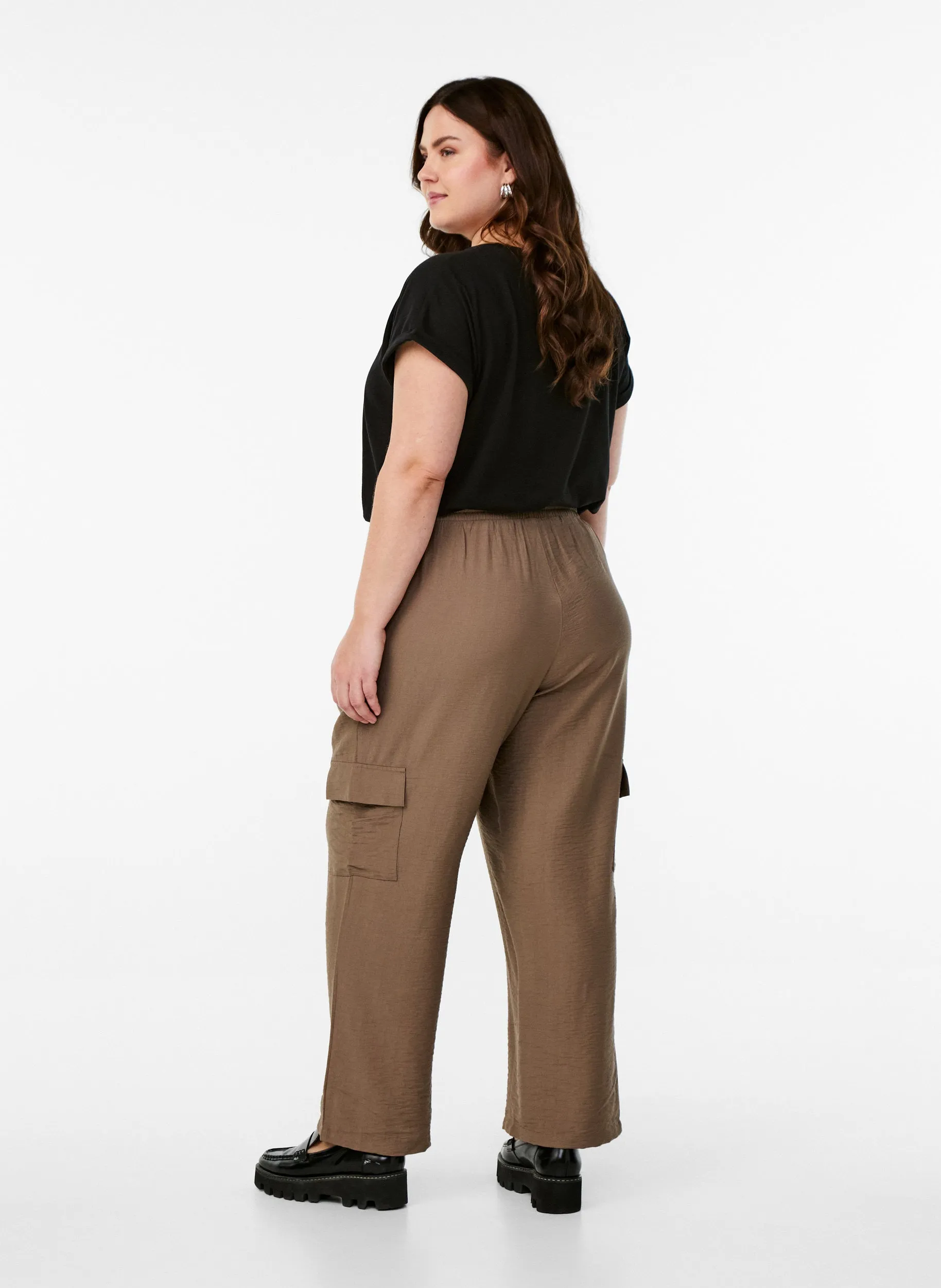 Zizzi Vilma Cargo Trousers